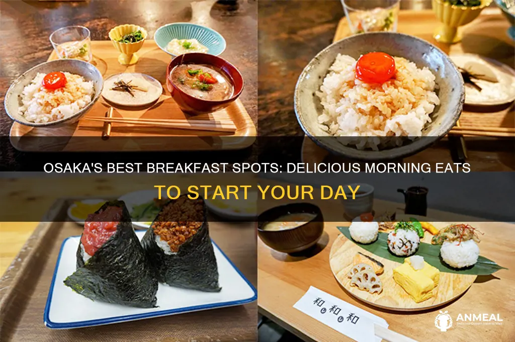 where to have breakfast in osaka