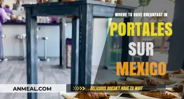 Discover Portales Sur's Best Breakfast Spots: A Foodie's Guide