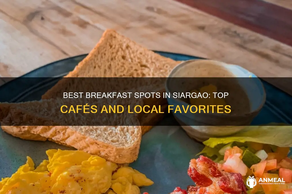 where to have breakfast in siargao