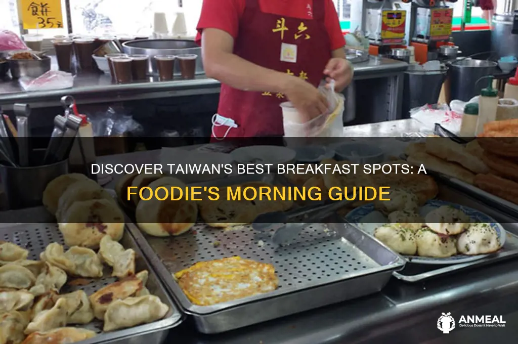 where to have breakfast in taiwan