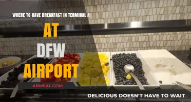 Best Breakfast Spots in Terminal A at DFW Airport