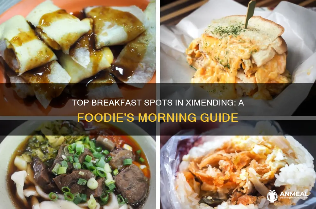 where to have breakfast in ximending