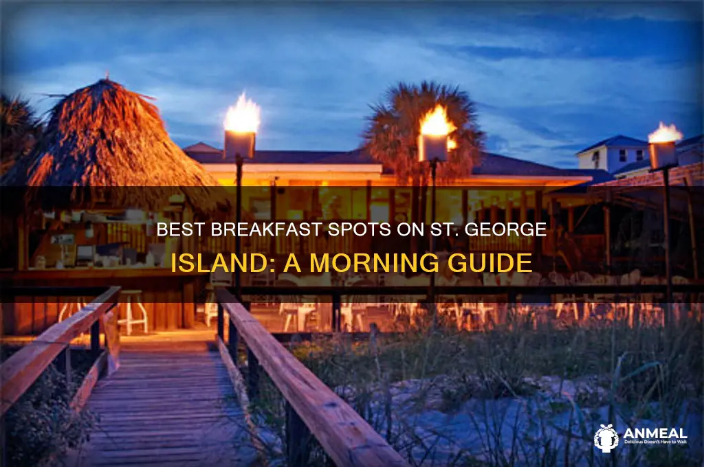where to have breakfast on st george island
