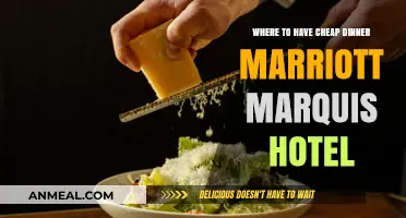 Budget-Friendly Dinner Options Near Marriott Marquis Hotel: A Guide