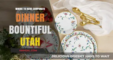 Top Corporate Dinner Venues in Bountiful, Utah for Memorable Events