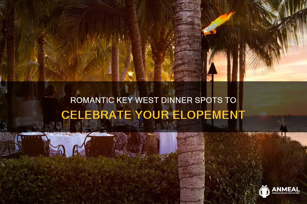 where to have dinner after elopement key west