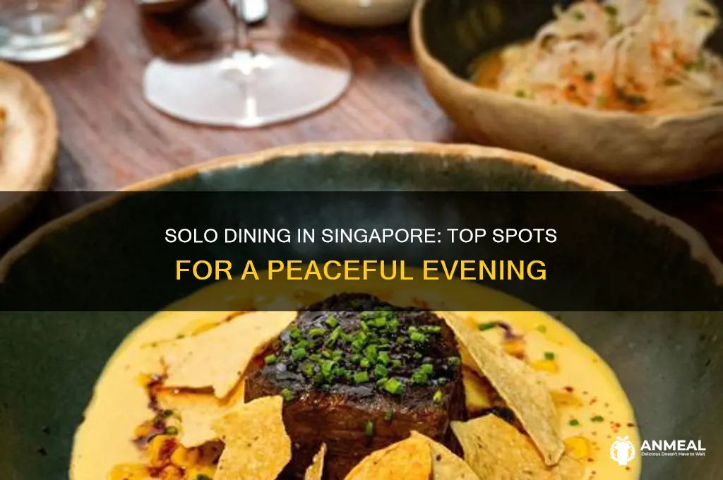 where to have dinner alone in singapore