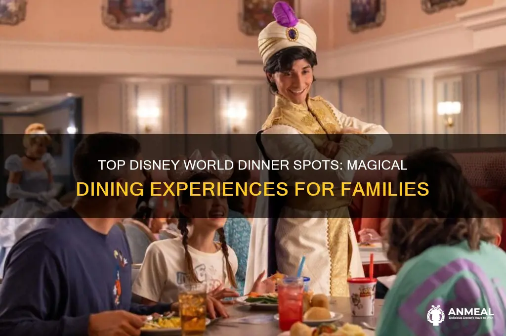 where to have dinner at disney world