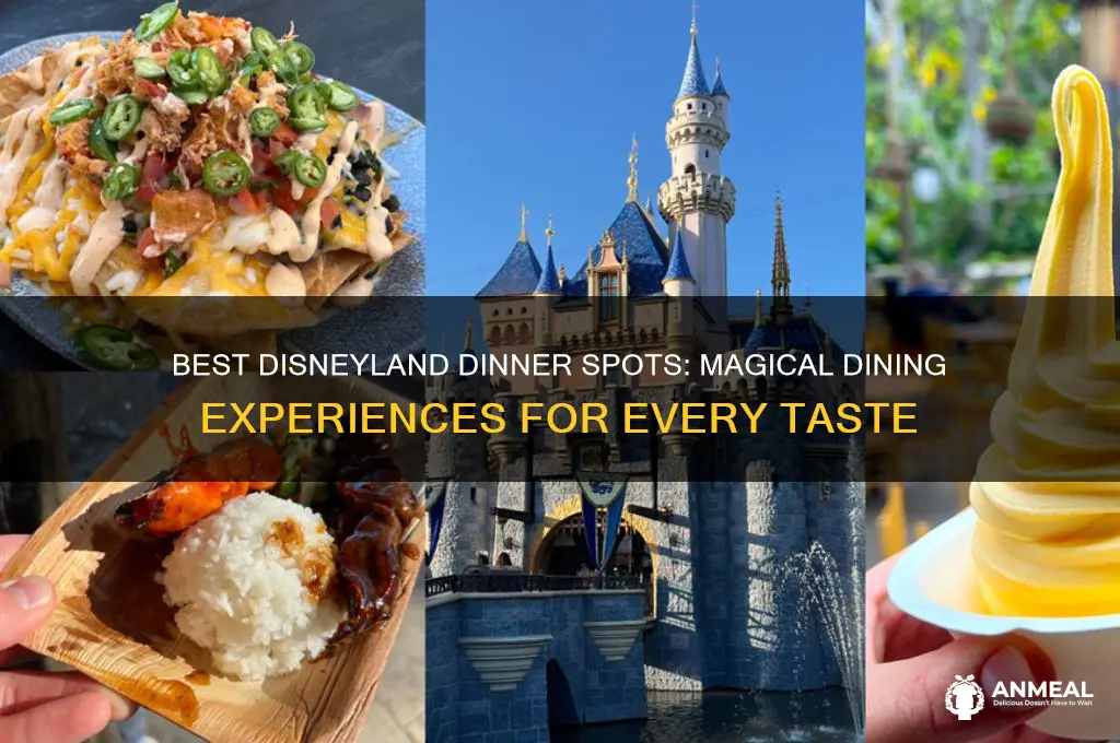 where to have dinner at disneyland