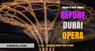 Top Dubai Opera Dinner Spots: Pre-Show Dining Guide