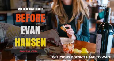 Pre-Show Dinner Spots Near Dear Evan Hansen: Top Picks