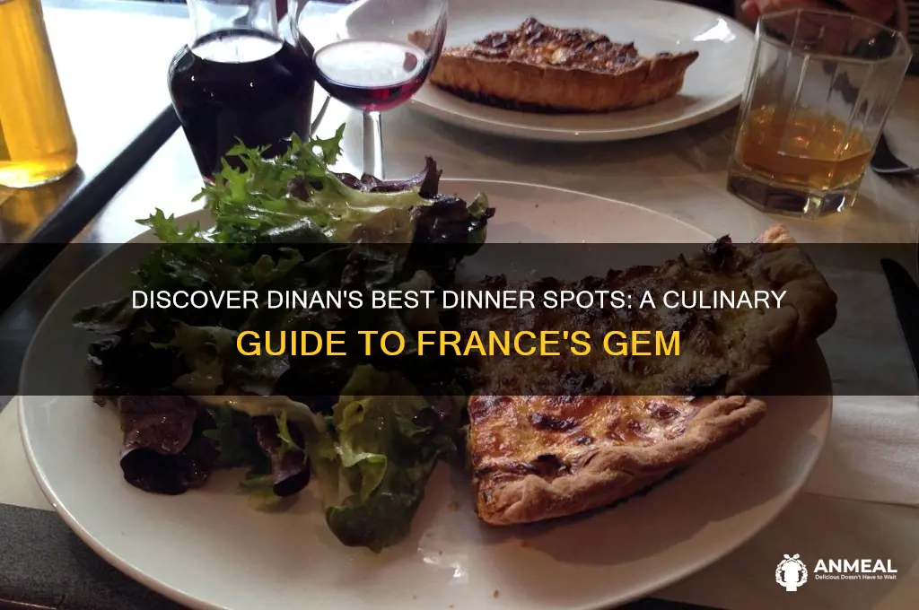 where to have dinner dinan france
