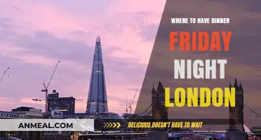 London's Best Friday Night Dinner Spots: Top Picks & Hidden Gems