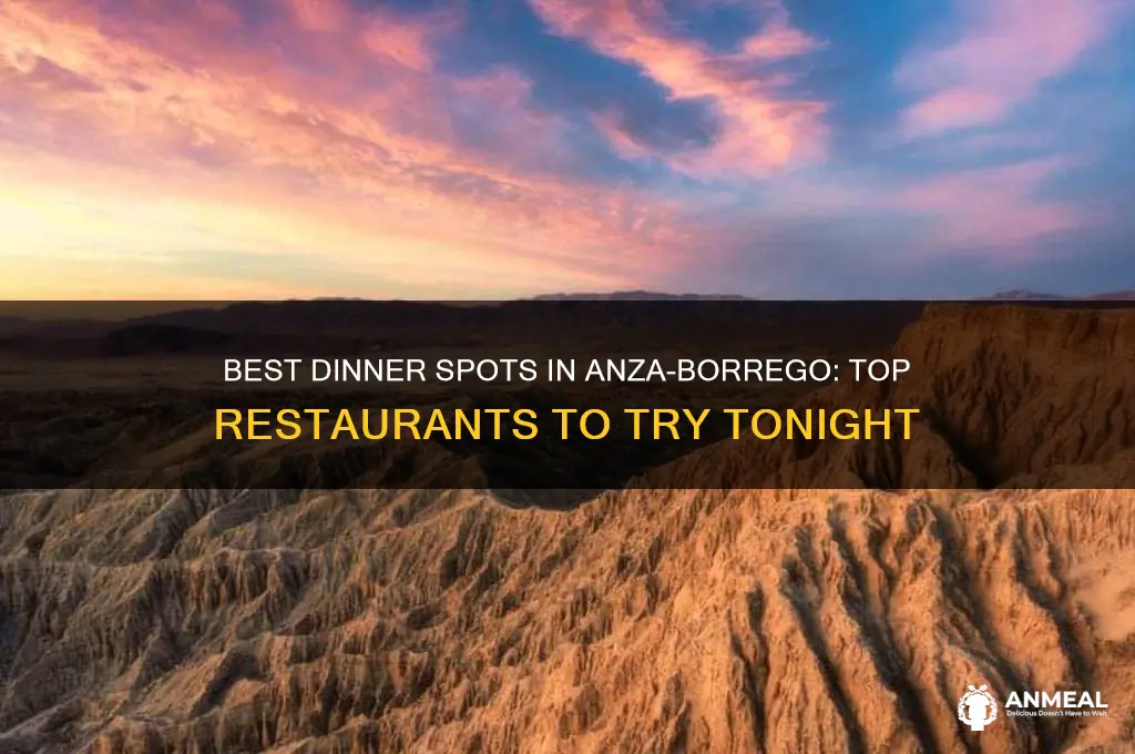 where to have dinner in anza borrego