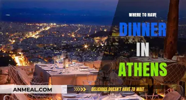Athens' Best Dinner Spots: A Guide to Unforgettable Culinary Experiences