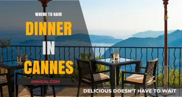 Cannes Culinary Guide: Top Dinner Spots for an Unforgettable Evening
