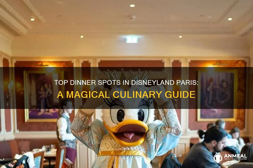 where to have dinner in disneyland paris