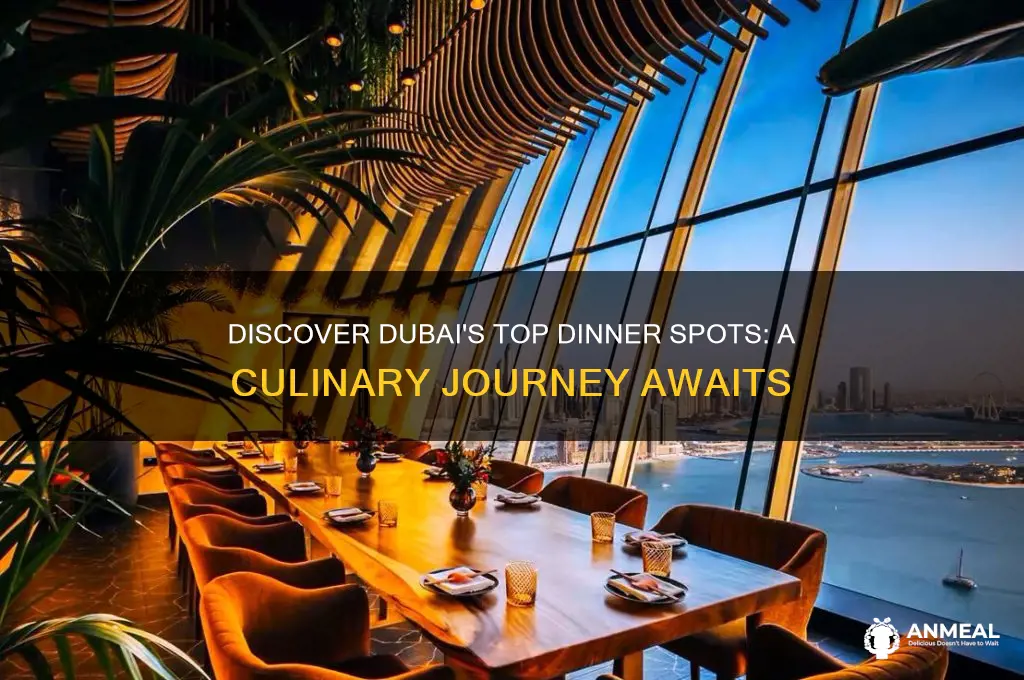 where to have dinner in dubai