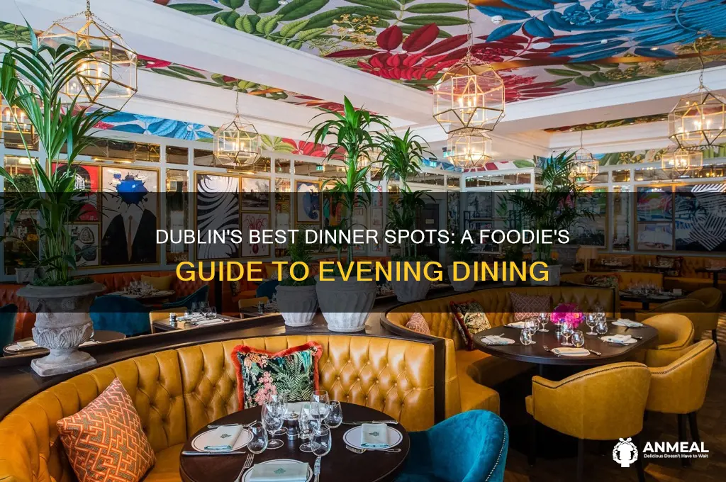 where to have dinner in dublin