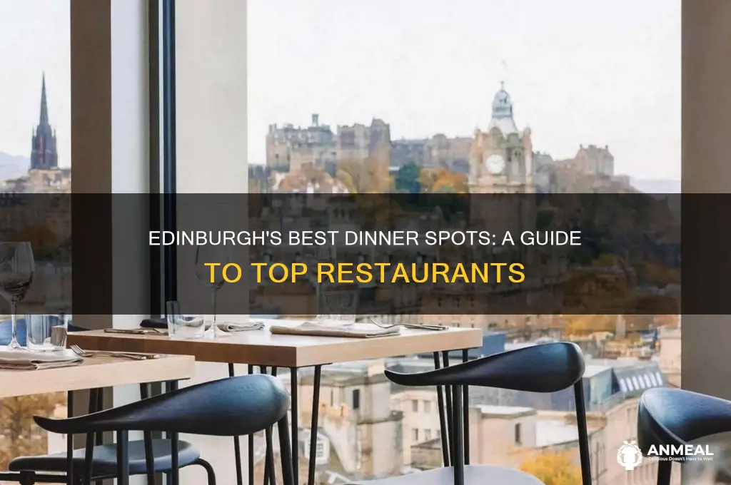 where to have dinner in edinburgh