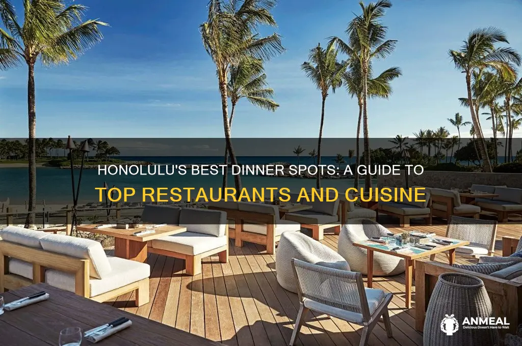 where to have dinner in honolulu