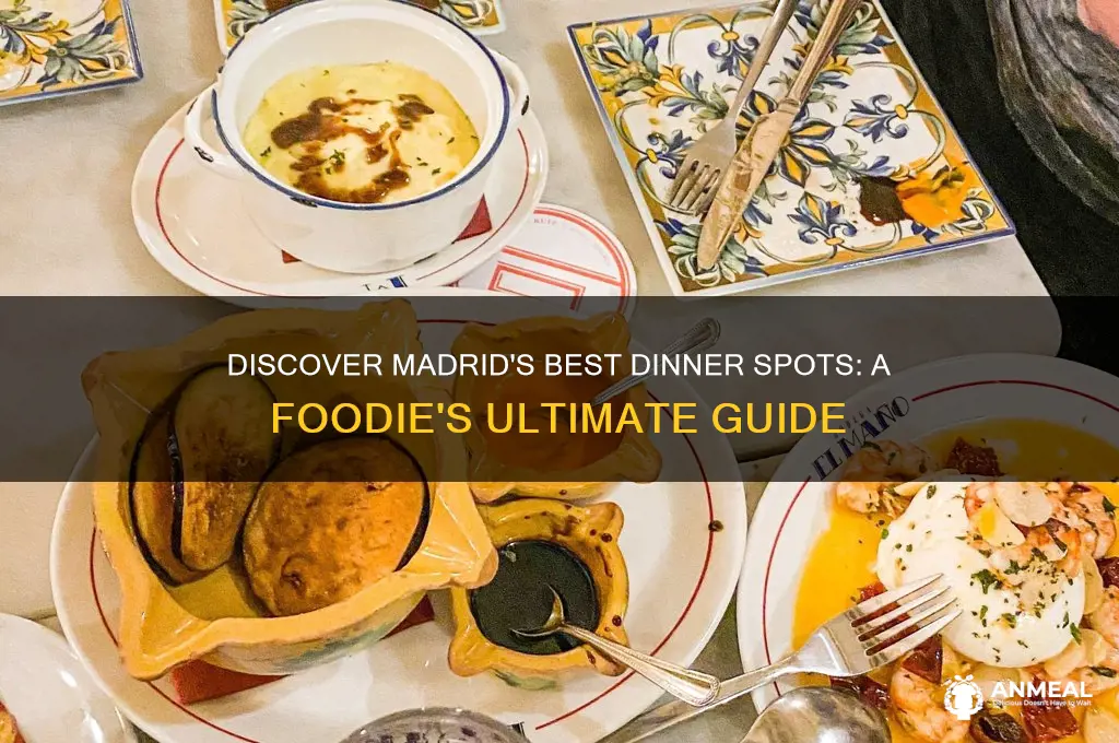 where to have dinner in madrid