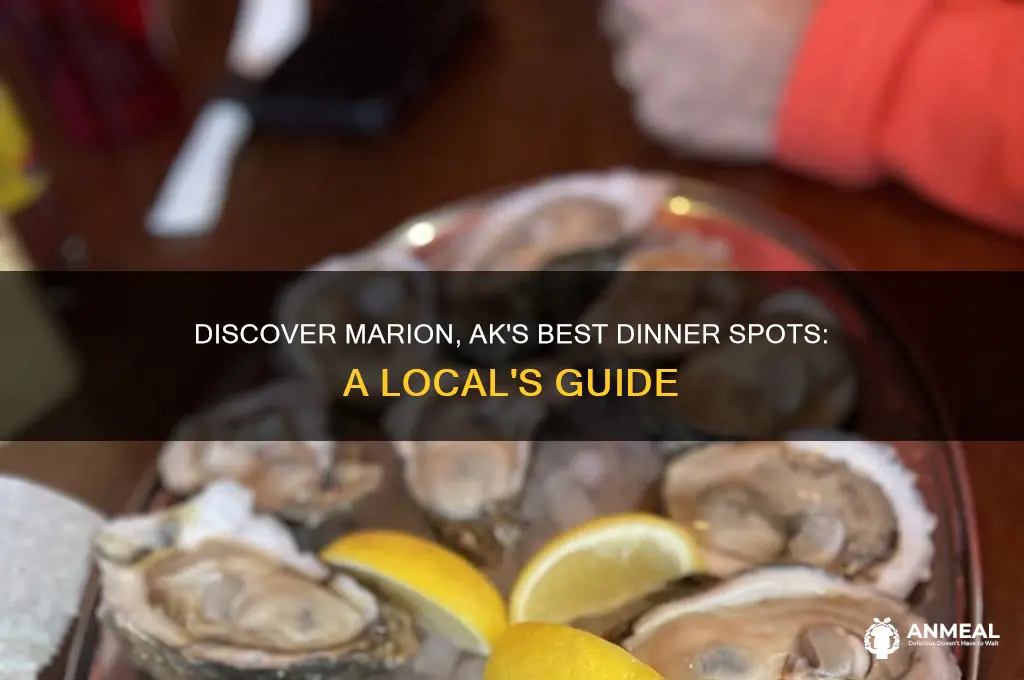 where to have dinner in marion ak