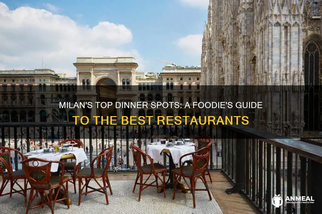 where to have dinner in milan