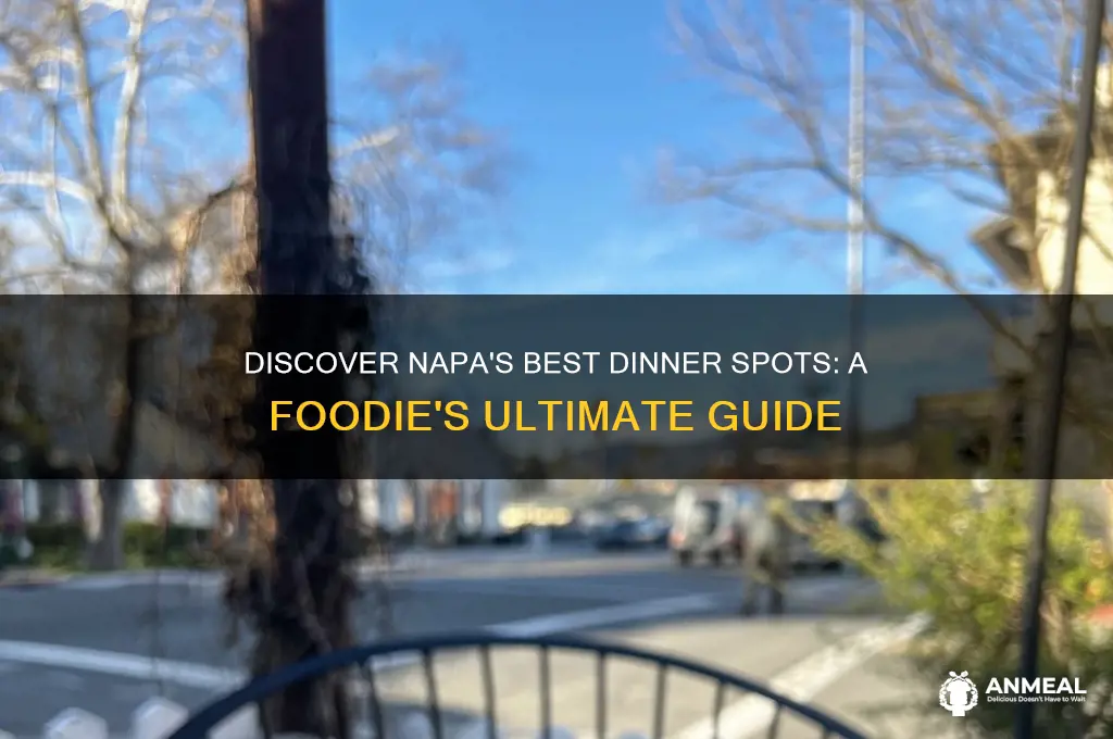 where to have dinner in napa