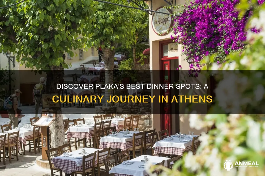 where to have dinner in plaka