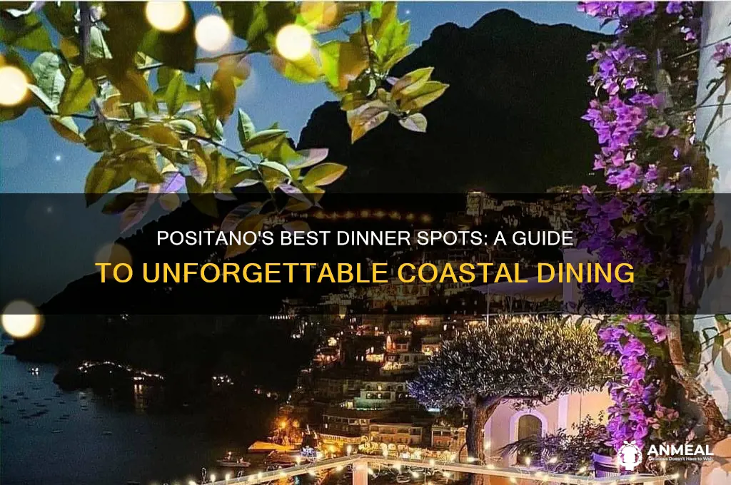 where to have dinner in positano