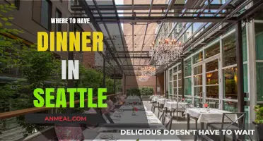 Seattle's Top Dinner Spots: A Foodie's Guide to the Best Restaurants