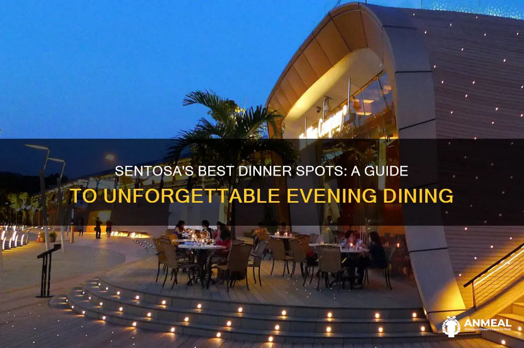 where to have dinner in sentosa