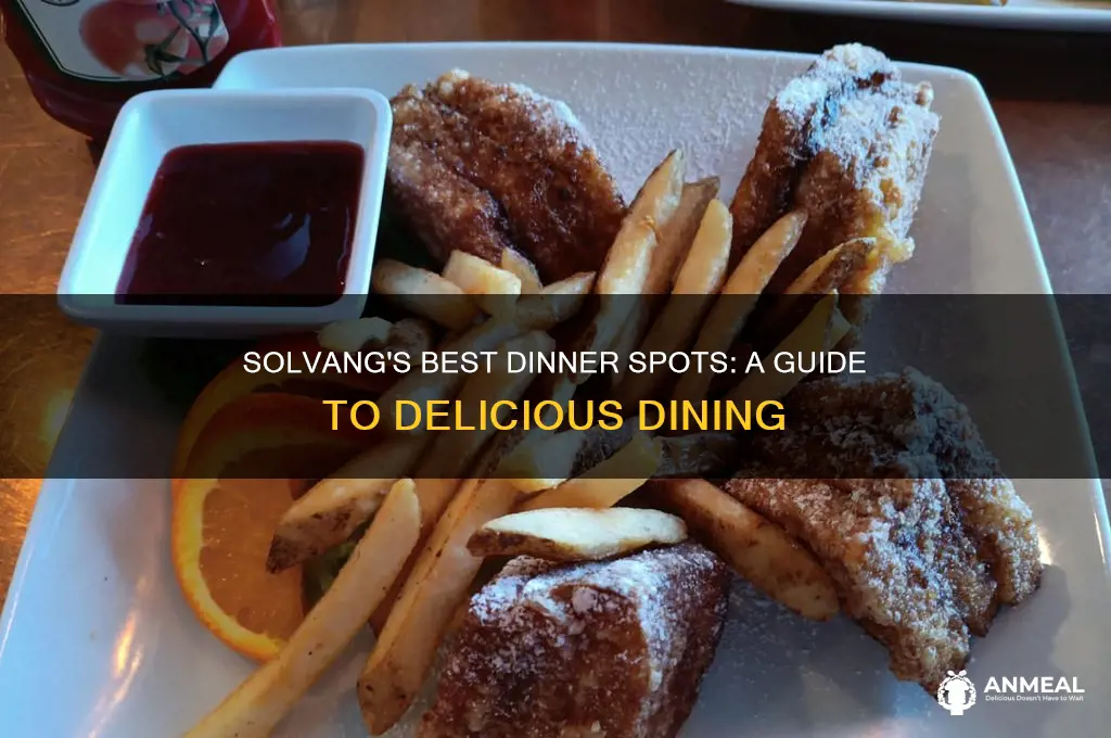 where to have dinner in solvang