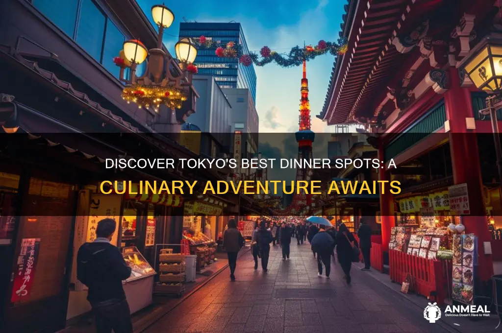 where to have dinner in tokyo