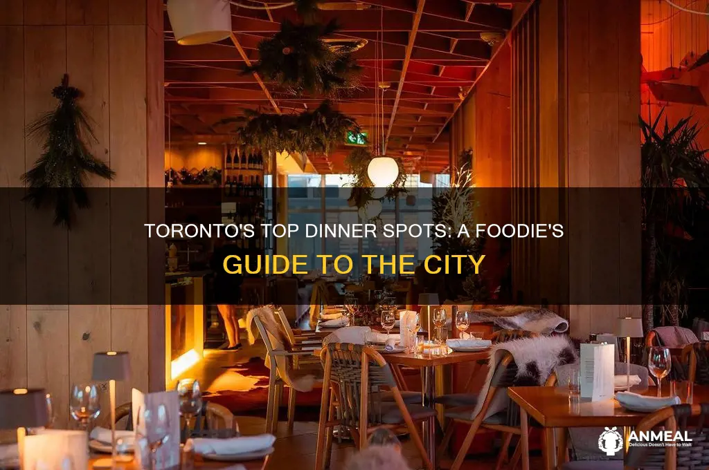 where to have dinner in toronto