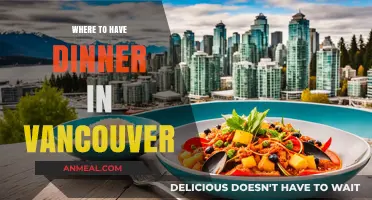 Vancouver's Top Dinner Spots: A Foodie's Guide to the City