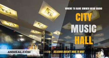 Dine Near Radio City: Top Restaurants for Pre-Show Dinner
