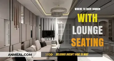 Cozy Lounge Seating: Top Dinner Spots for Relaxed Evening Dining
