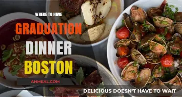 Celebrate Your Graduation at Boston's Top Dinner Spots