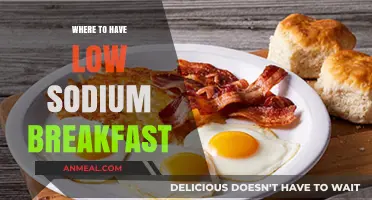 Healthy Low-Sodium Breakfast Spots: Delicious Options to Start Your Day Right