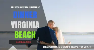Celebrate Your 21st Birthday Dinner in Virginia Beach: Top Spots
