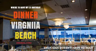 Celebrate Your 21st Birthday Dinner in Virginia Beach: Top Spots