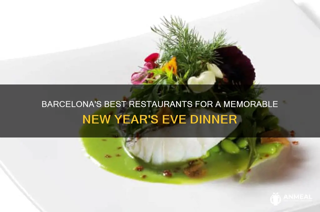 where to have nye dinner in barcelona
