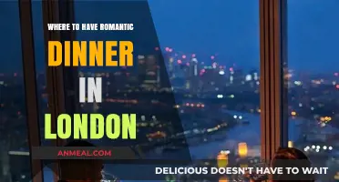 London's Most Enchanting Spots for a Romantic Dinner Date