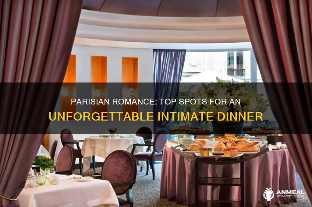 where to have romantic dinner in paris