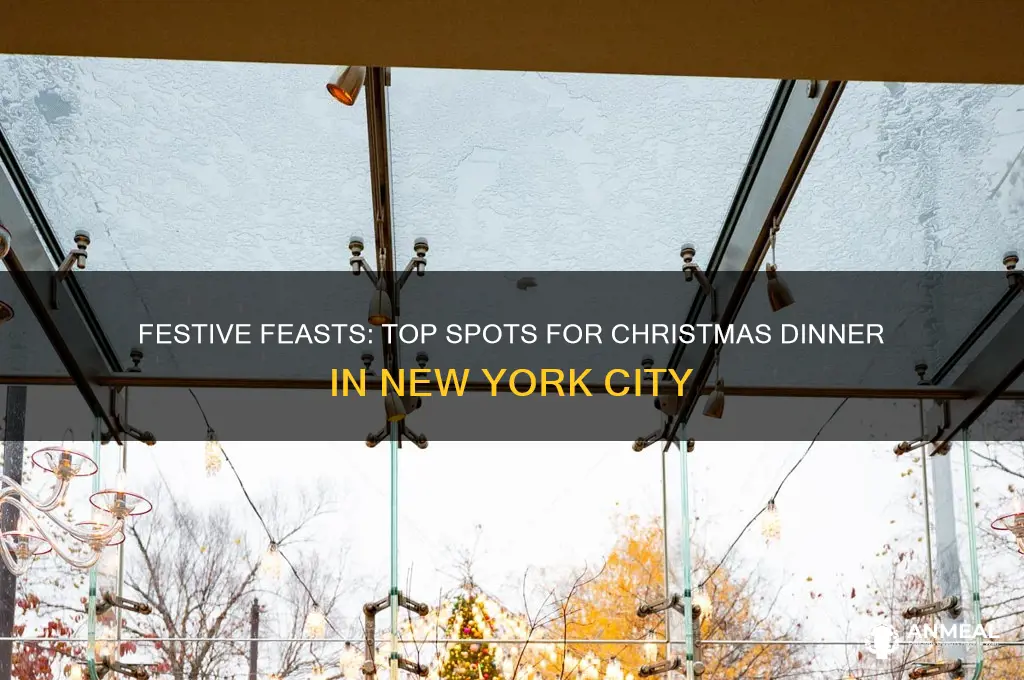 where to have xmas dinner in new york
