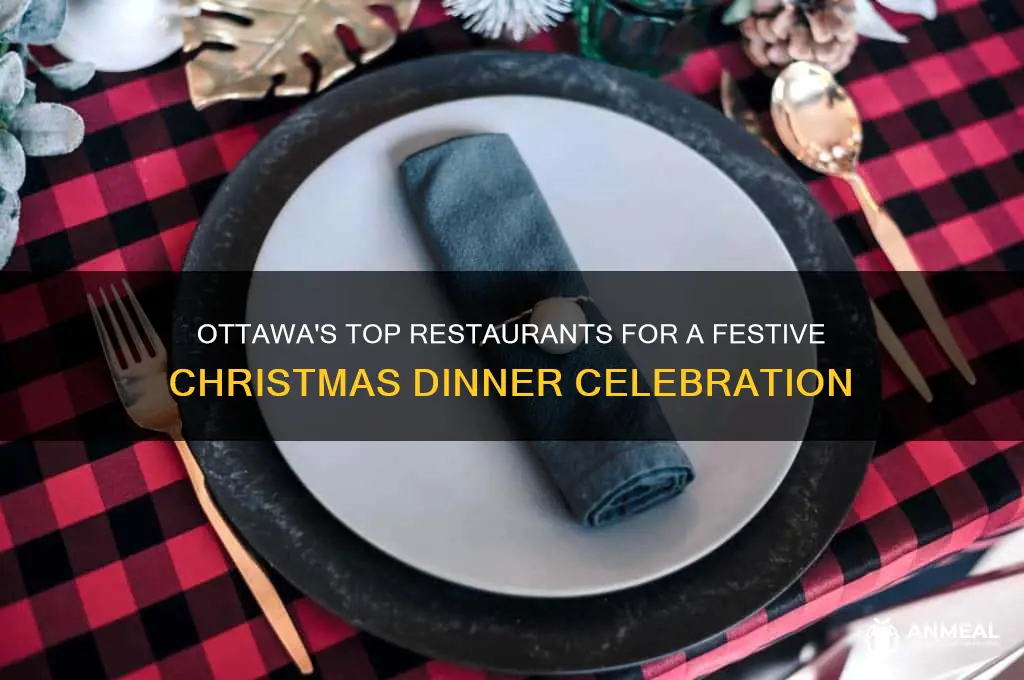 where to have xmas dinner in ottawa