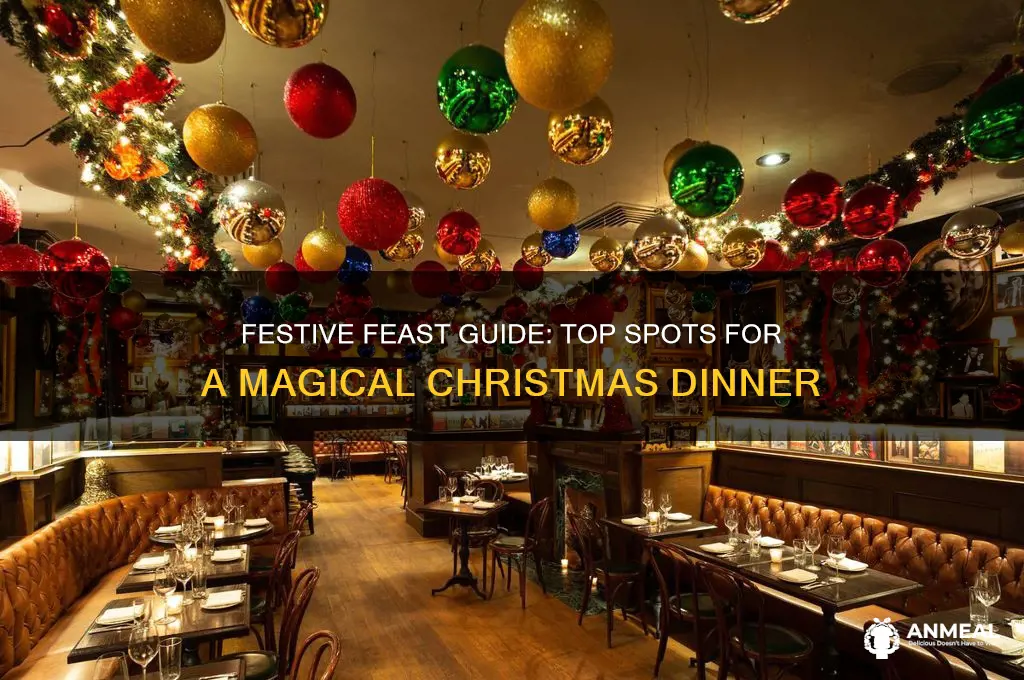 where to have xmas dinner