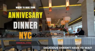 Celebrate Love: NYC's Top Anniversary Dinner Spots for Romance